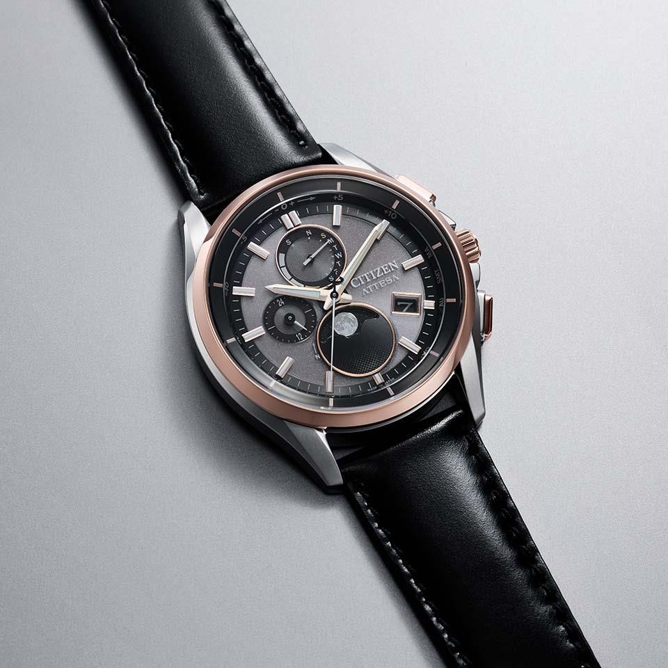 New] Citizen Atessa BY100417Xblack super titanium Perpetual