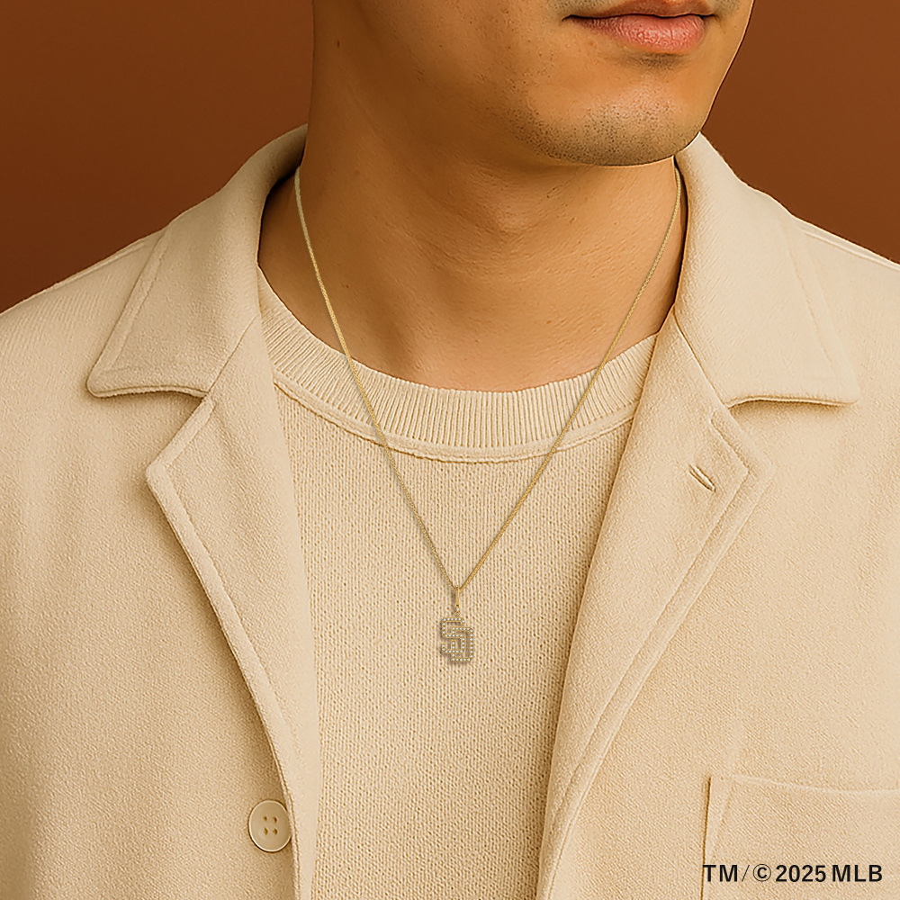 新品] ユキザキ MLBプティ チャーム サンディエゴ パドレス モデル