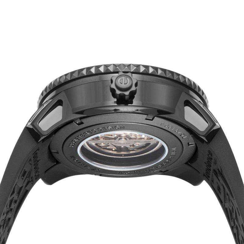 新品] テンデンス TG491005 スケルトン ブラック ステンレス | ゆきざき