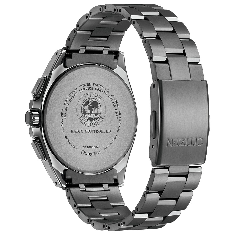 New] Citizen Atessa AT804456Eblack super titanium Perpetual