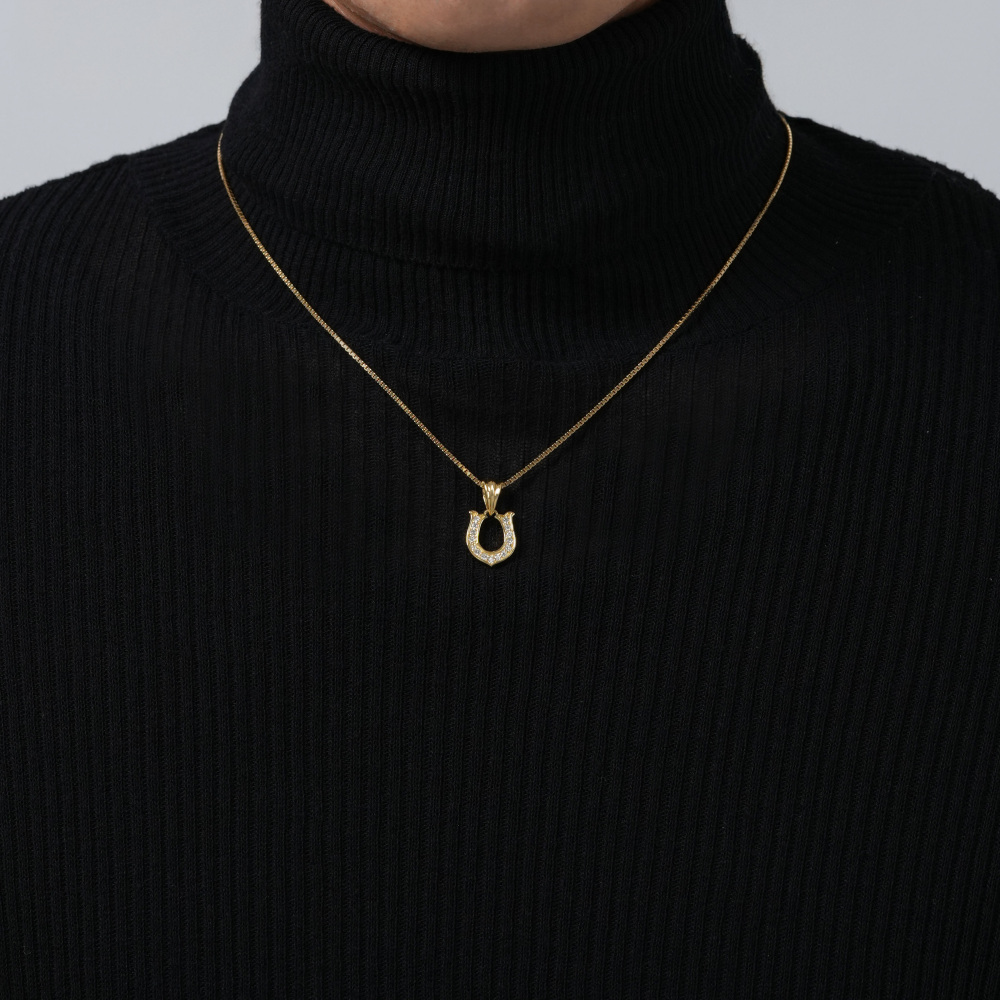 新品] ユキザキ レガリア イエローゴールド ダイヤモンド ペンダント