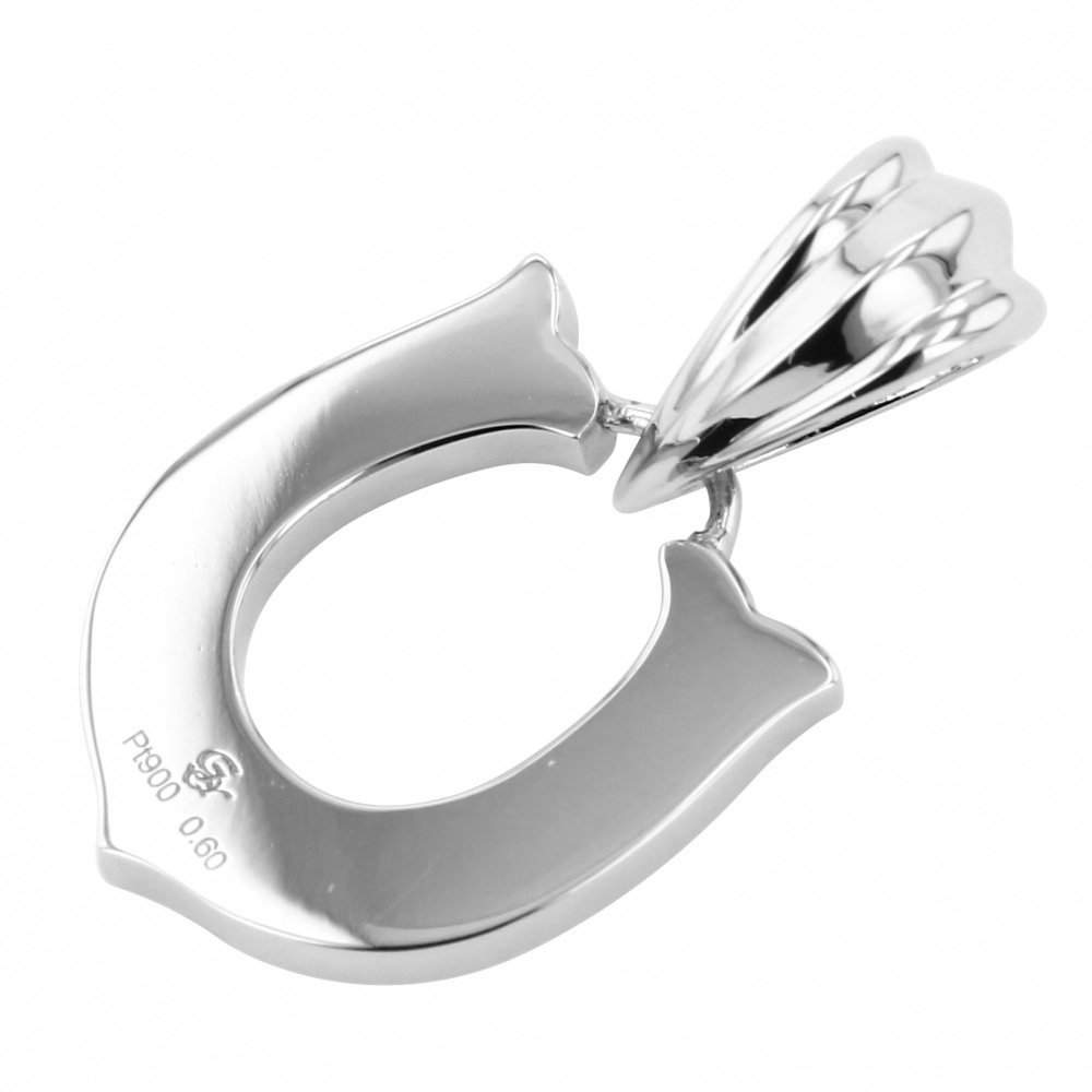 pt900 プラチナ　レガリア　ゆきざき　19号 新品] ユキザキ レガリア プラチナ ダイヤモンド ペンダント