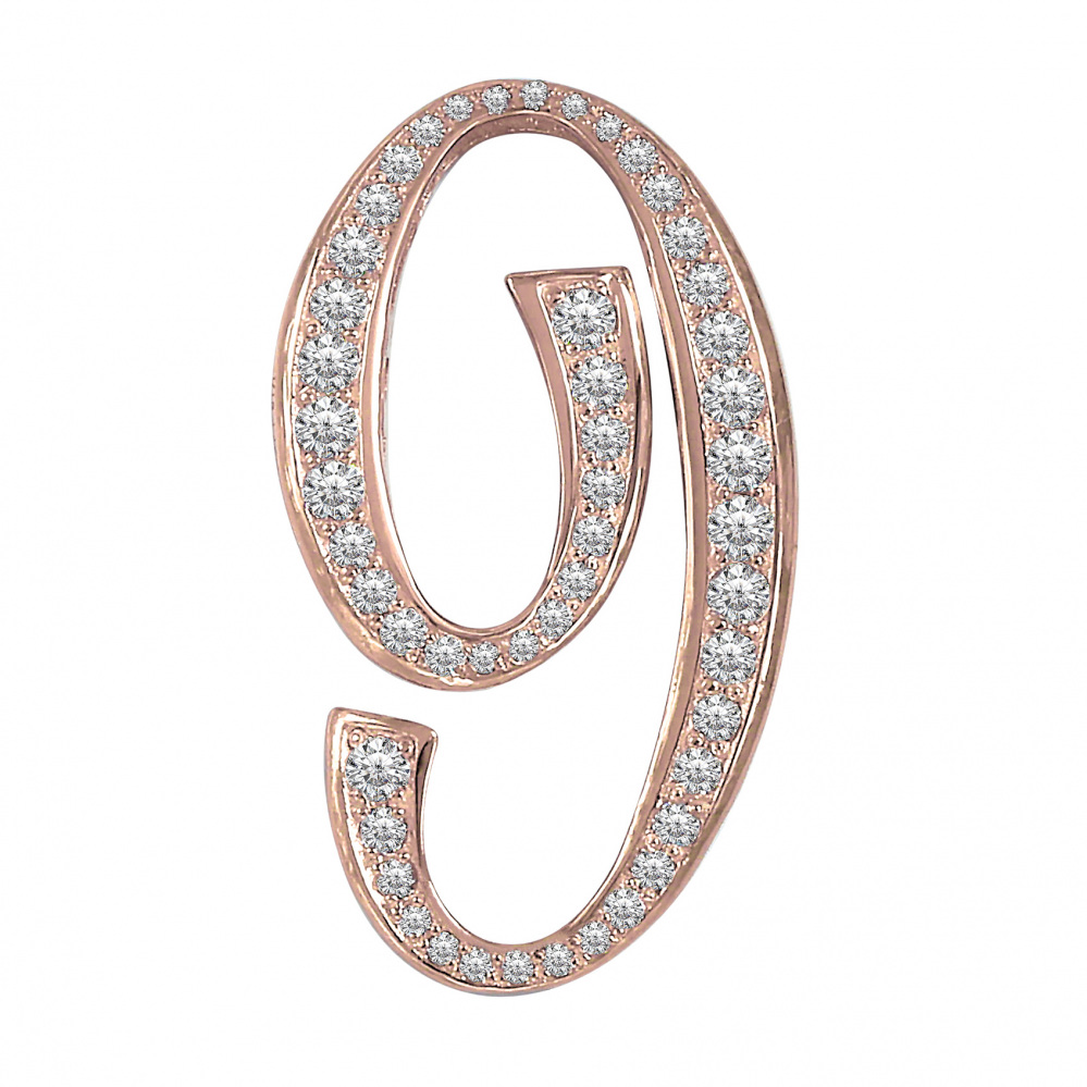 新品] ユキザキ ノンブル 【受注生産品】 ナンバーペンダントトップ【9