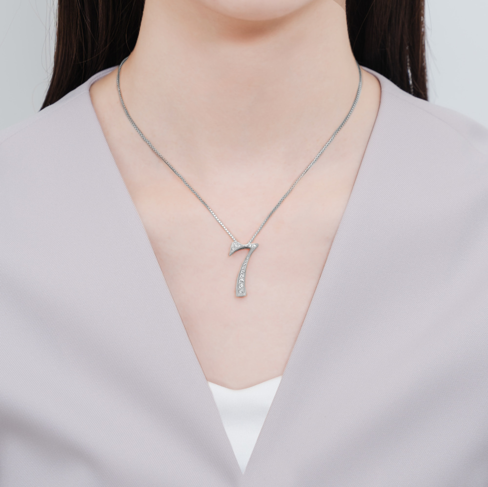 ゆきざきノンブル 【No.7】大人気❗️新品同様 k18 チャーム ゆきざき