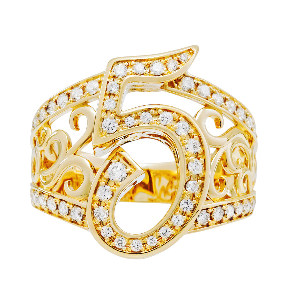 新品] ユキザキ ノンブル 【受注生産品】 ナンバーリング【5】Lサイズ