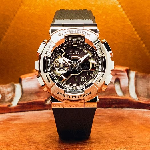 カシオ　G-SHOCK GM-110-1AJF 新品] カシオ Gショック GM1101AJF- | ゆきざき