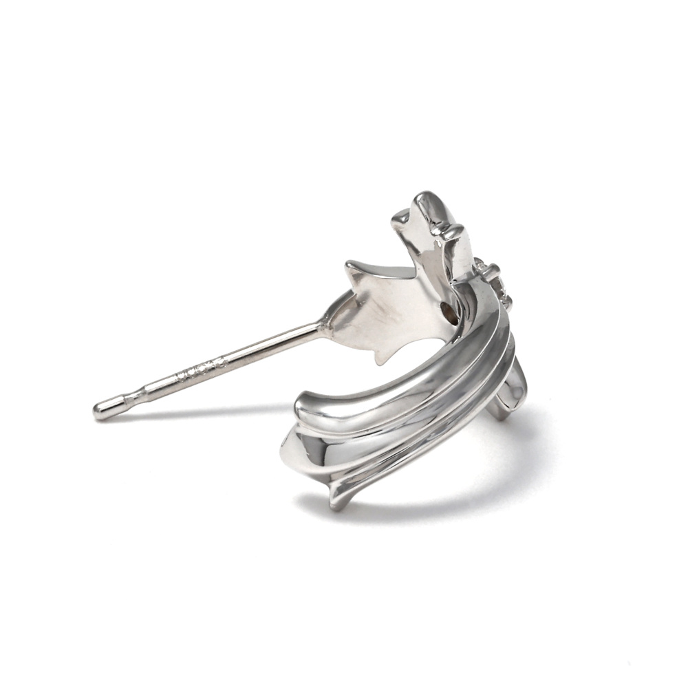 ゆきざき Yukizaki プラチナ ダイヤ ルビー ピアス 鑑定書付き ゆき