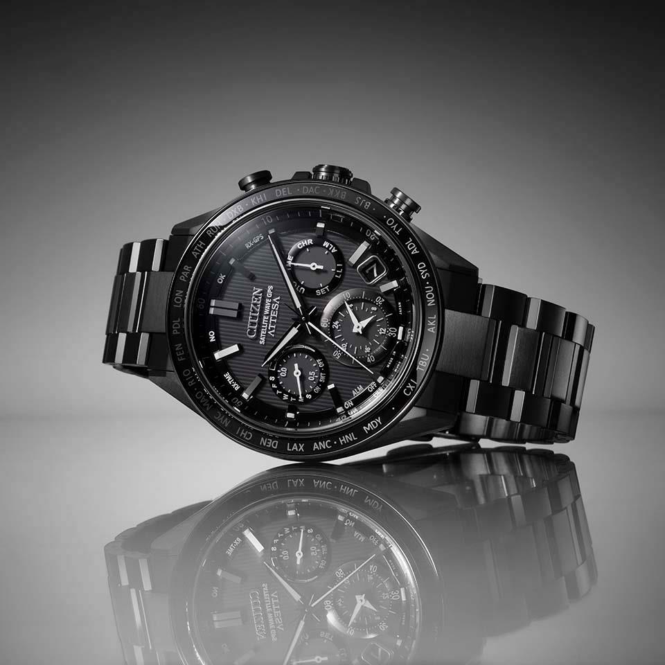 New] Citizen Atessa CC405565Eblack super titanium Perpetual