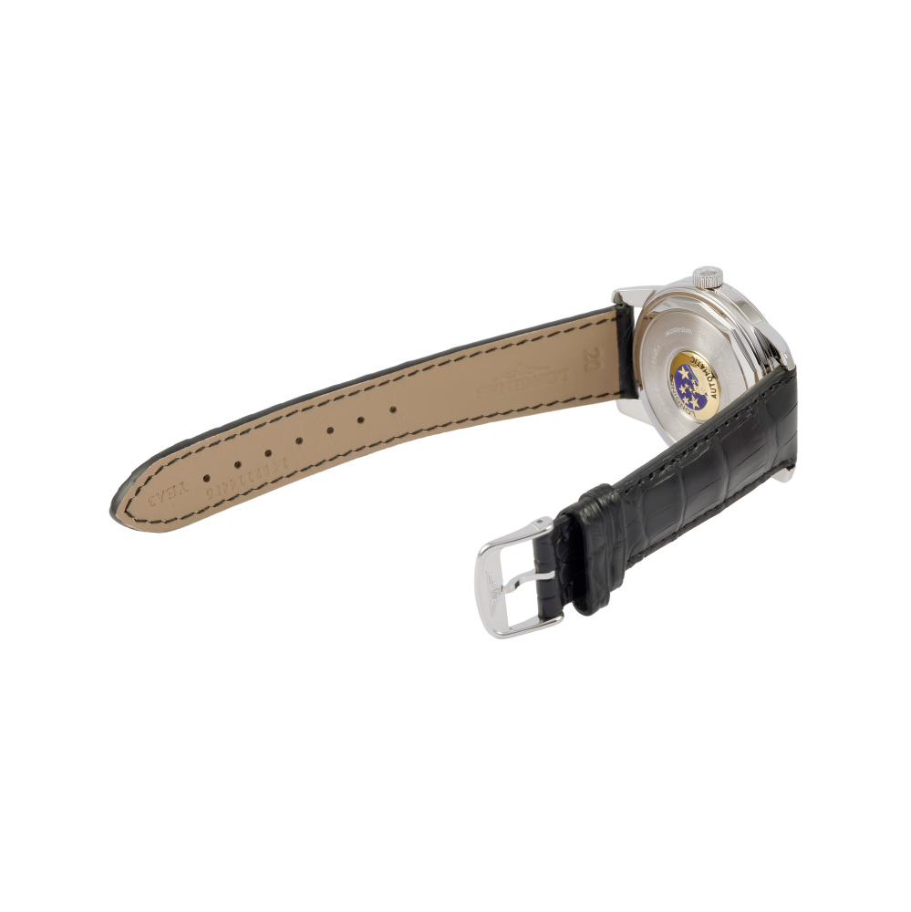 硬式用ロングトスマシーン 新品] ロンジン コンクエスト L16454524ブラック ステンレス デイト