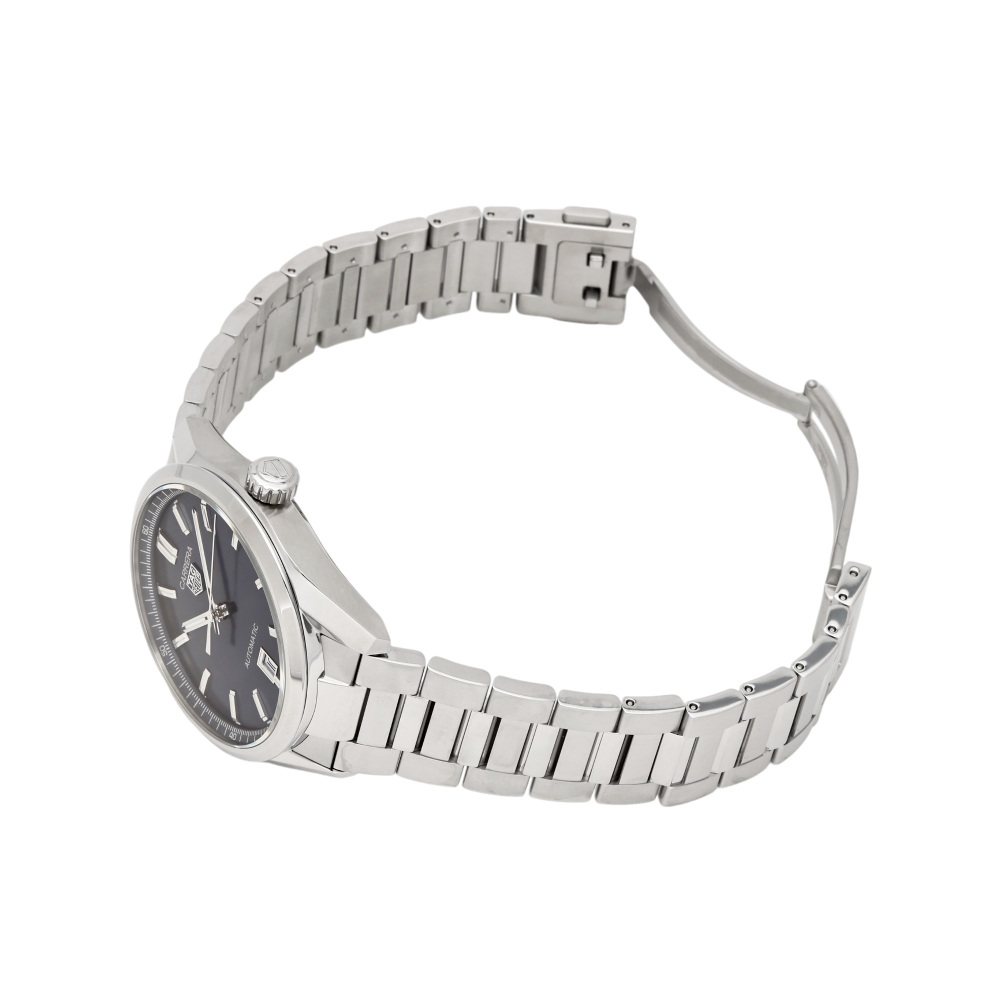 新品] タグ・ホイヤー カレラ WBN2112BA0639ブルー ステンレス デイト