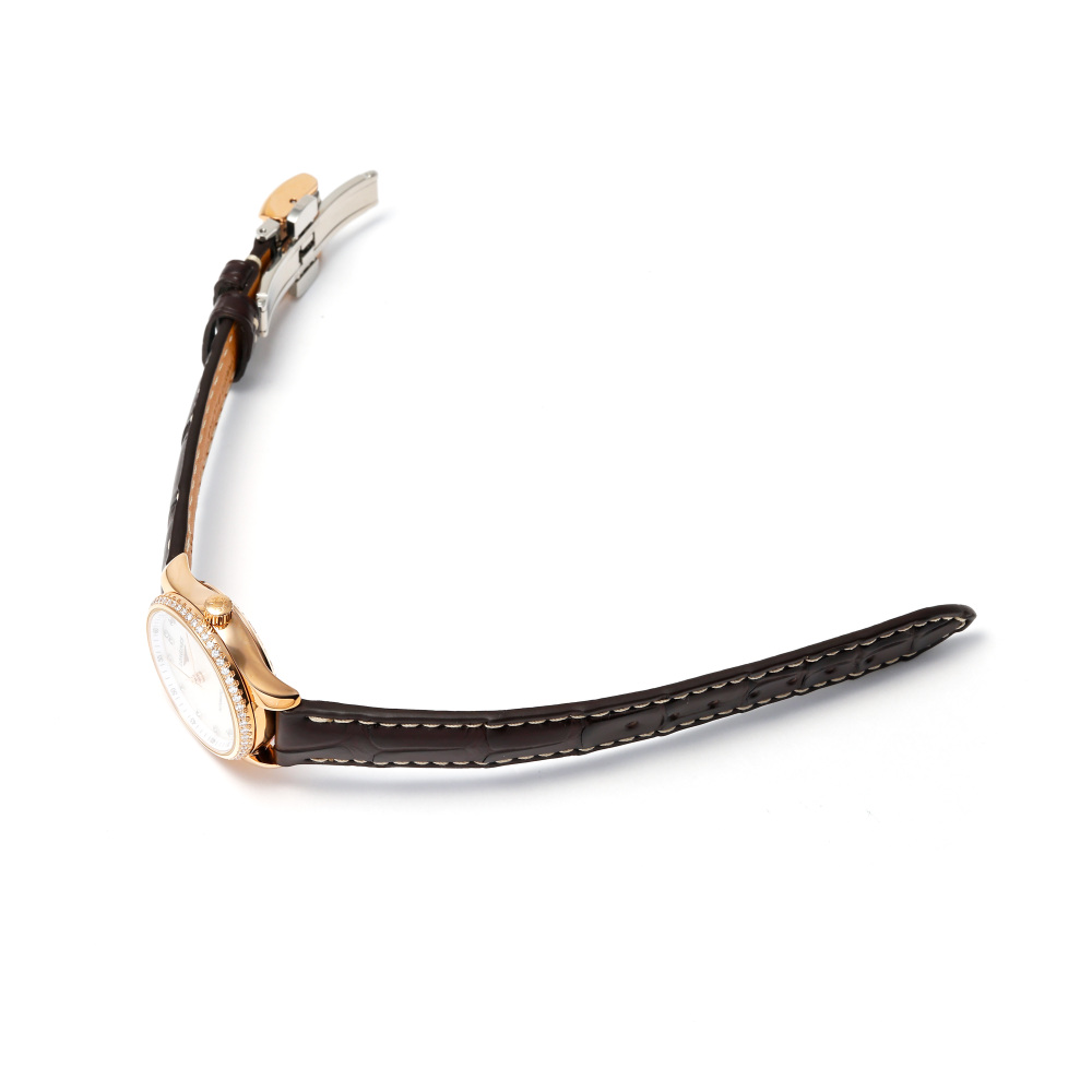 新品] ロンジン マスター L21289873 シェル ホワイト ダイヤモンド K18