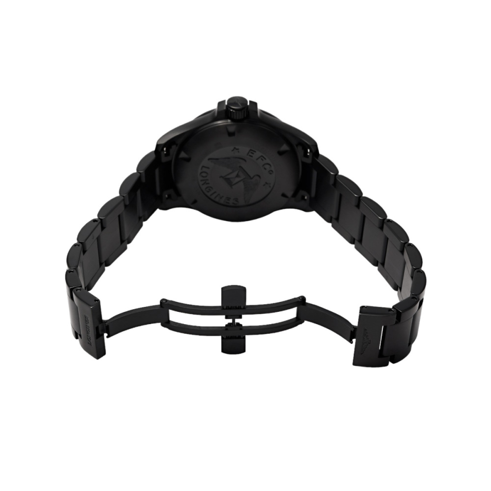 新品] ロンジン コンクエスト V.H.P. L37162966ブルー/バー ステンレス