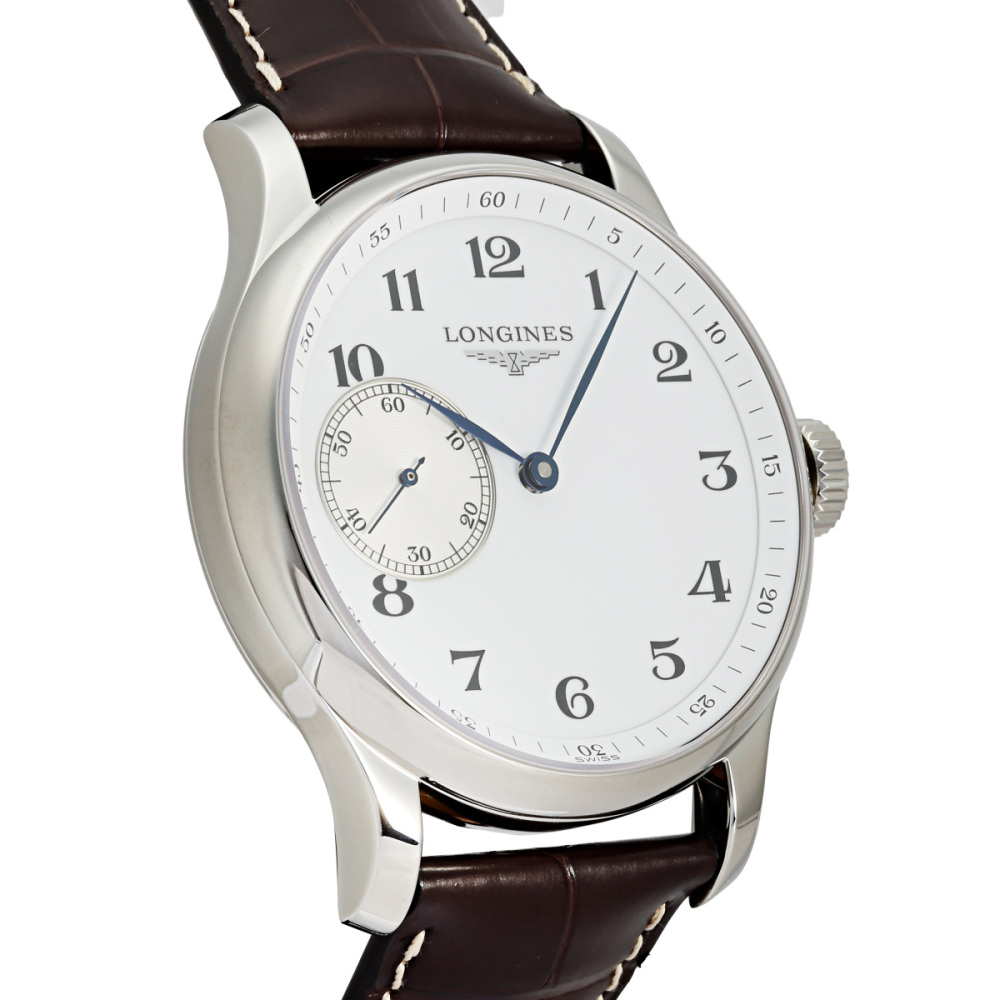 新品] ロンジン マスター L28414183ホワイト ステンレス スモール
