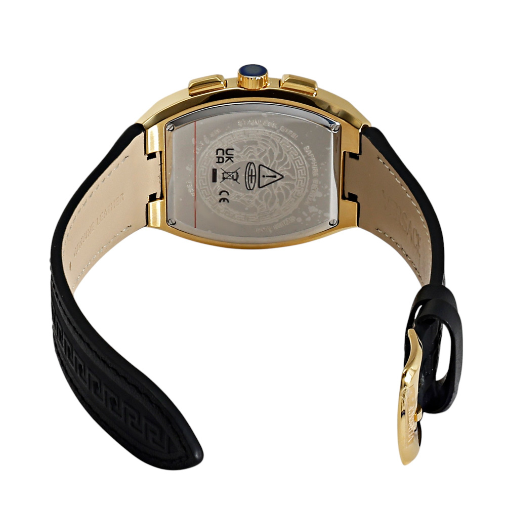 新品] ヴェルサーチ スポーティグレカ VESP00324ブラック ステンレス