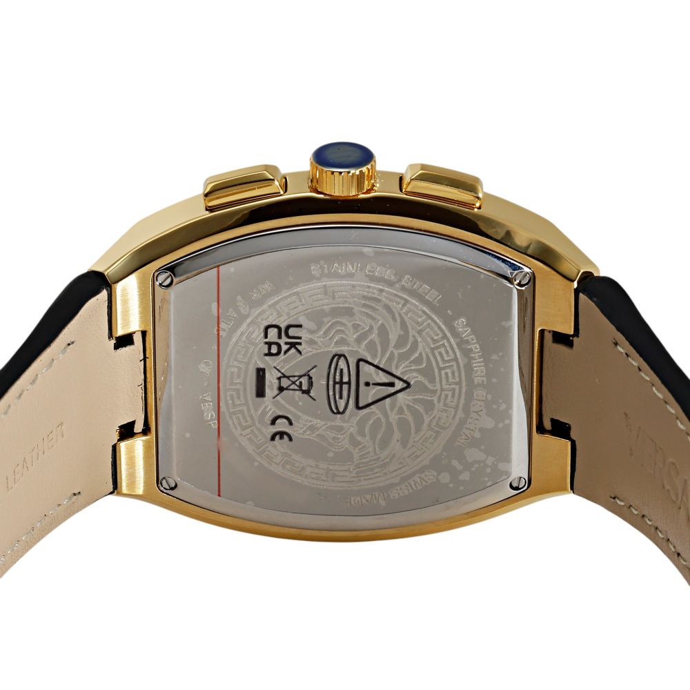 新品] ヴェルサーチ スポーティグレカ VESP00324ブラック ステンレス