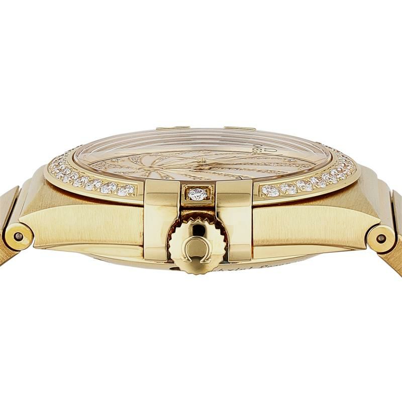 新品] オメガ コンステレーション 12355352055001 シェル ホワイト