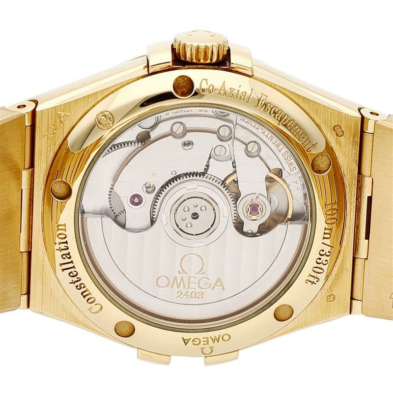 新品] オメガ コンステレーション 12355352055001 シェル ホワイト