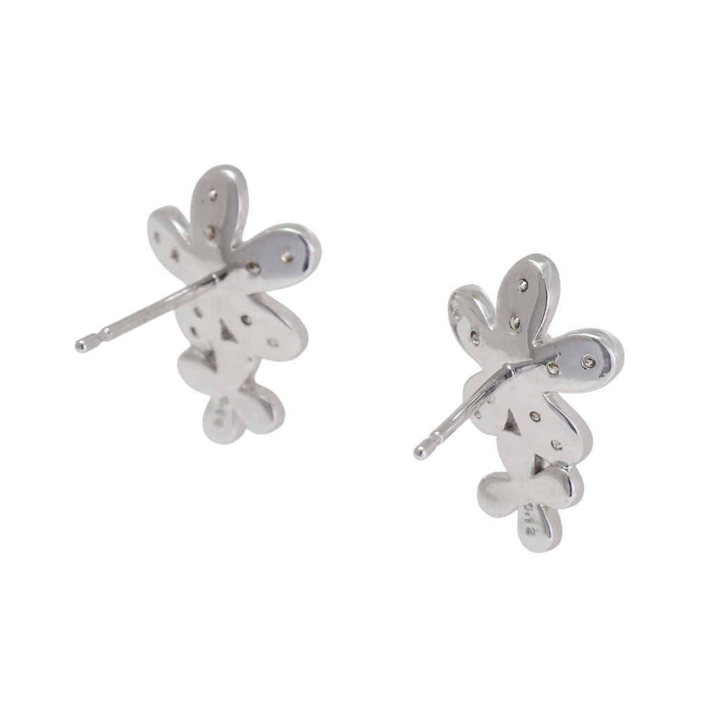 K18ホワイトゴールド　ピアス K18ホワイトゴールド ダイヤモンド ピアス J147879 | ユキザキセレクト