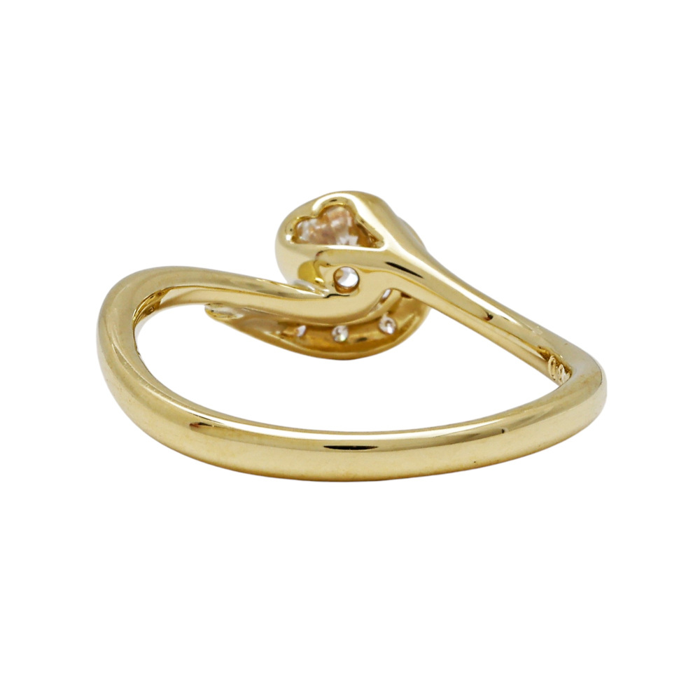 K18イエローゴールド ダイヤモンド リング J172046 | ユキザキセレクト