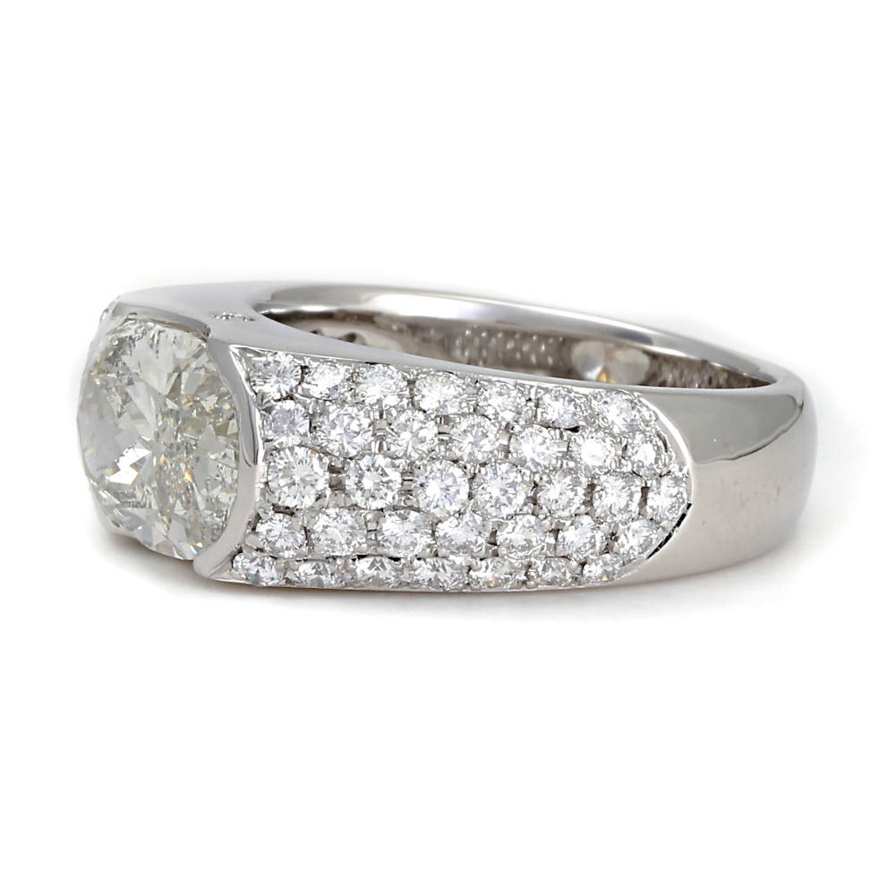 プラチナ900 ダイヤモンド リング J182249 | ユキザキセレクトジュエリー