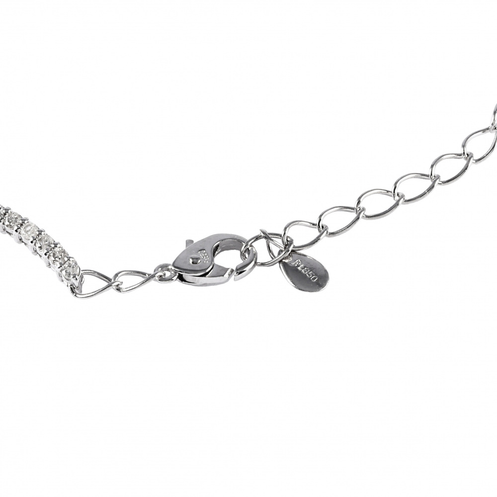 プラチナ850 一粒ダイヤモンド　ネックレス プラチナ850 ダイヤモンド ネックレス J188003 | ユキザキセレクト