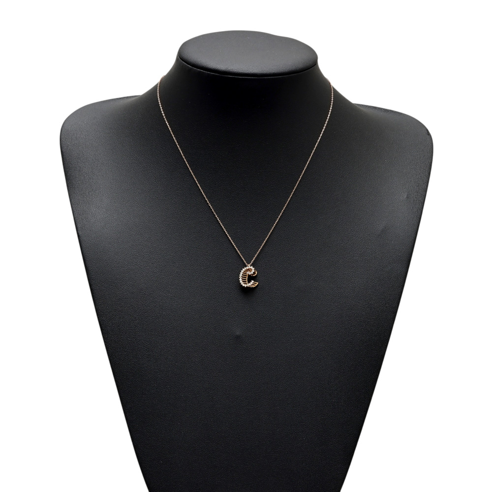 K18ピンクゴールド ダイヤモンド ネックレス J188836 | ユキザキ