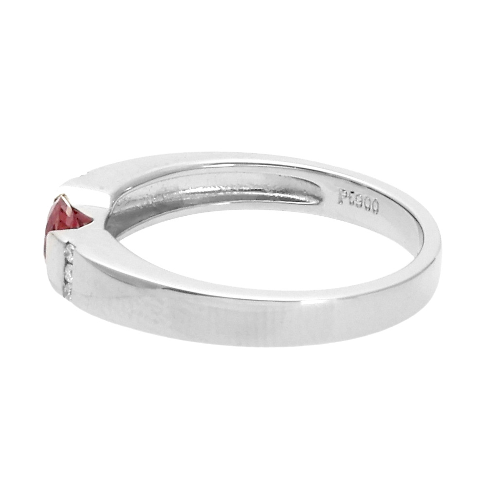 プラチナ900 ルビー ダイヤモンド リング J191756 | ユキザキセレクト