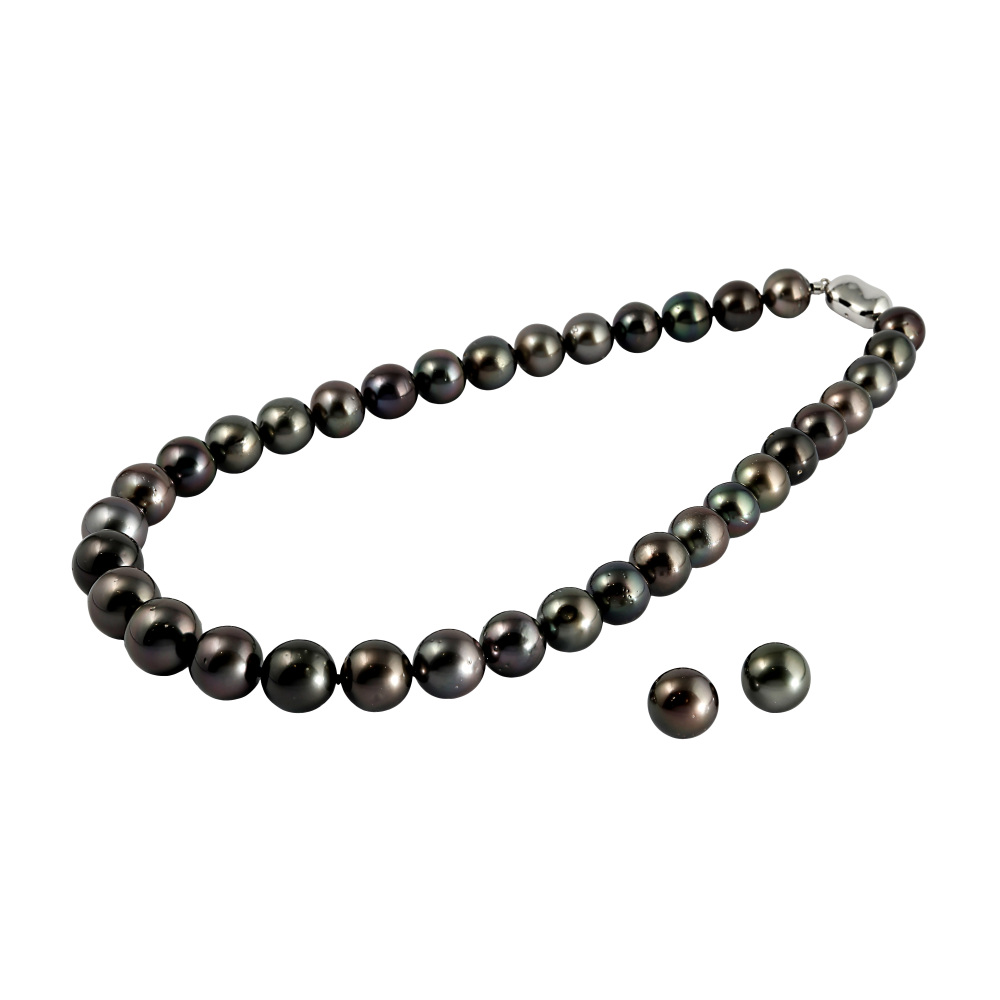 シルバー 黒蝶パール パール セット品 J193560 | ユキザキセレクト