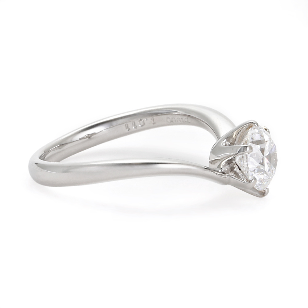 プラチナ900 ダイヤモンド リング J194732 | ユキザキセレクトジュエリー