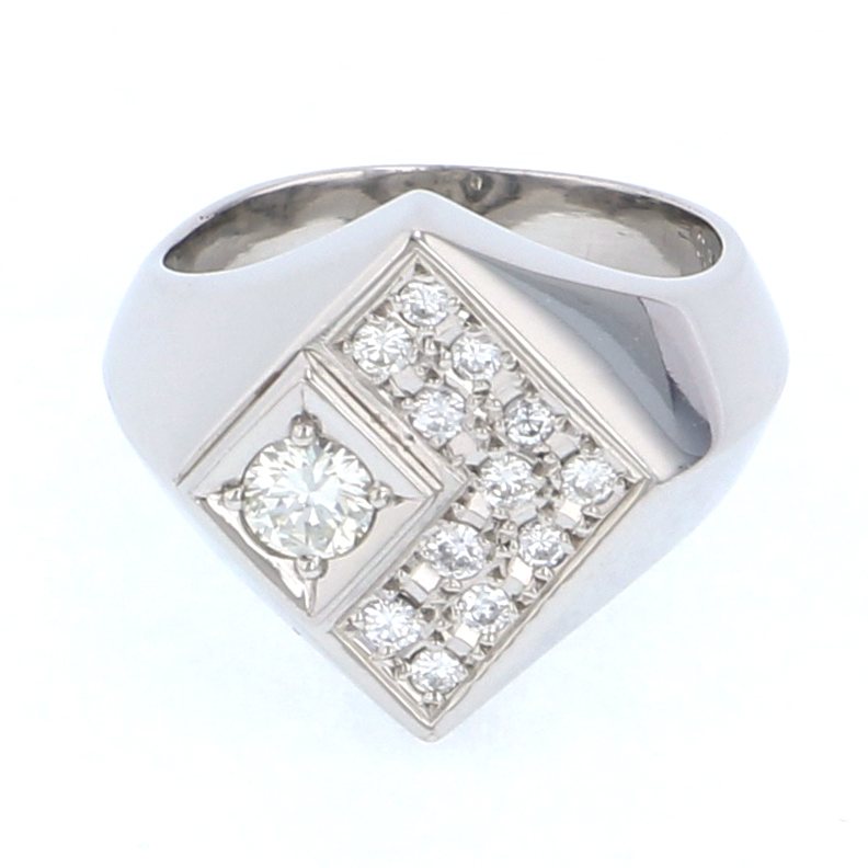 プラチナ900 ダイヤモンド リング J194768 | ユキザキセレクトジュエリー