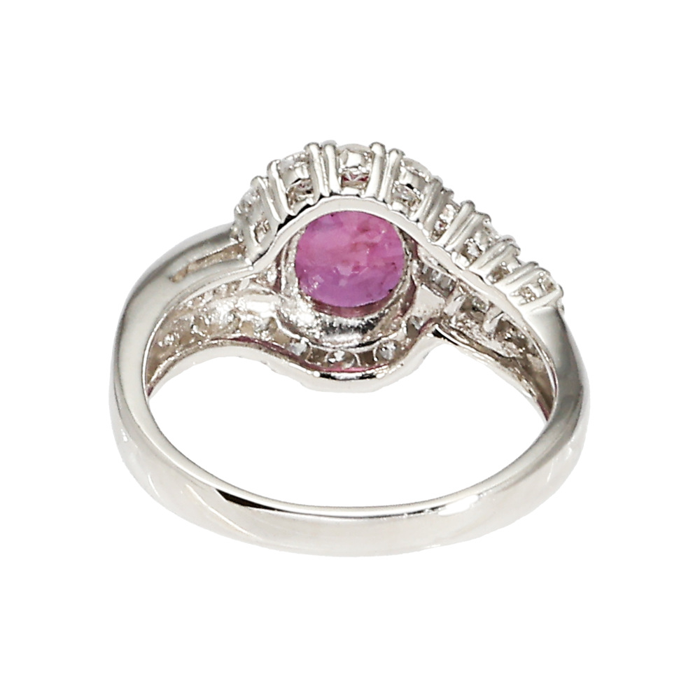 プラチナ850 ルビー ダイヤモンド リング J201482 | ユキザキセレクト