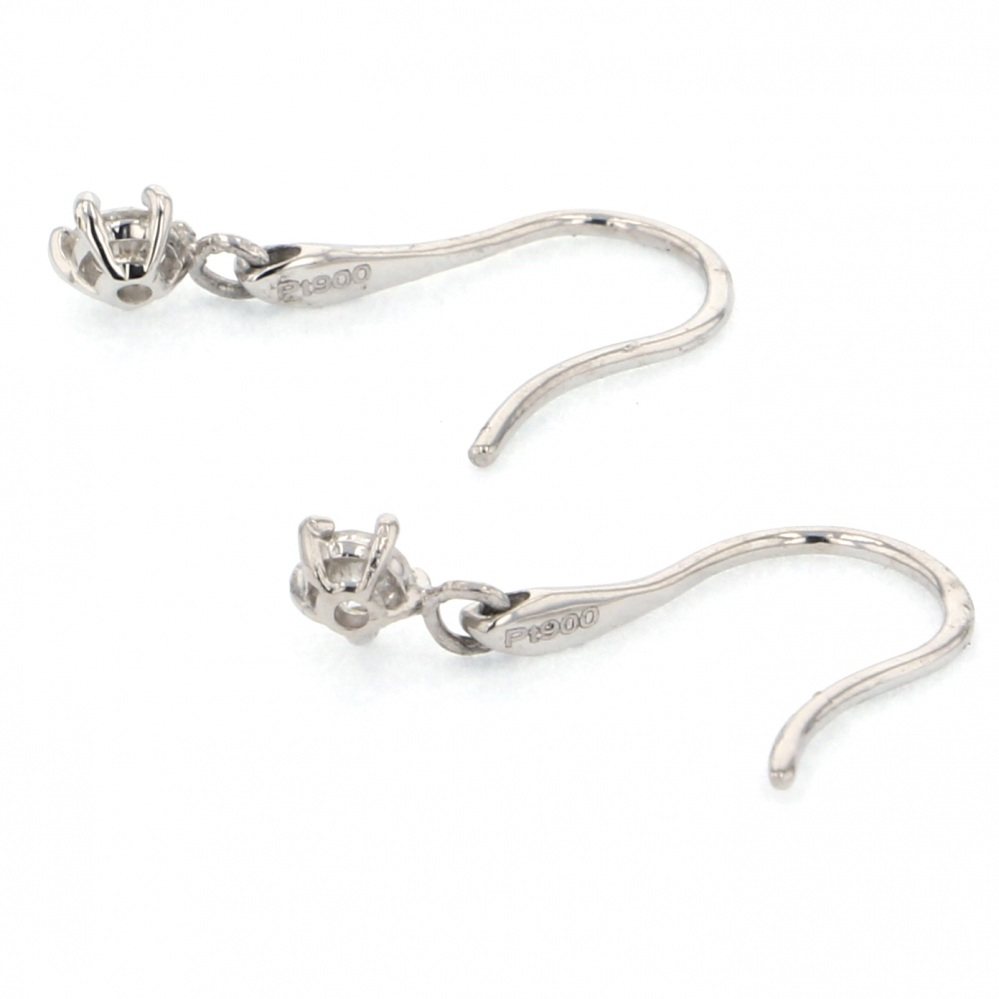 プラチナ850ダイヤモンドピアス プラチナ900 ダイヤモンド ピアス J208670 | ユキザキセレクトジュエリー