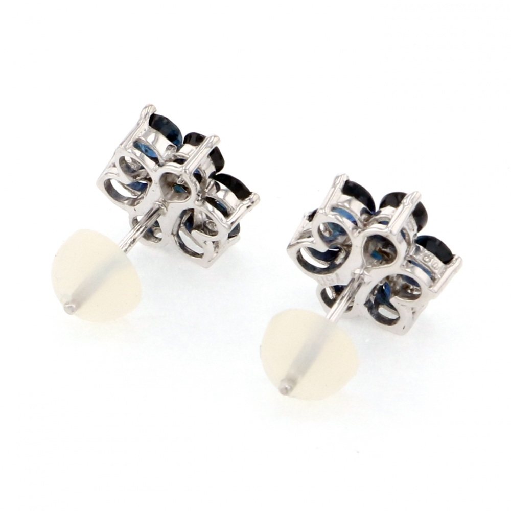 ナチュラルサファイアピアスR747 ナチュラルサファイアピアスR747