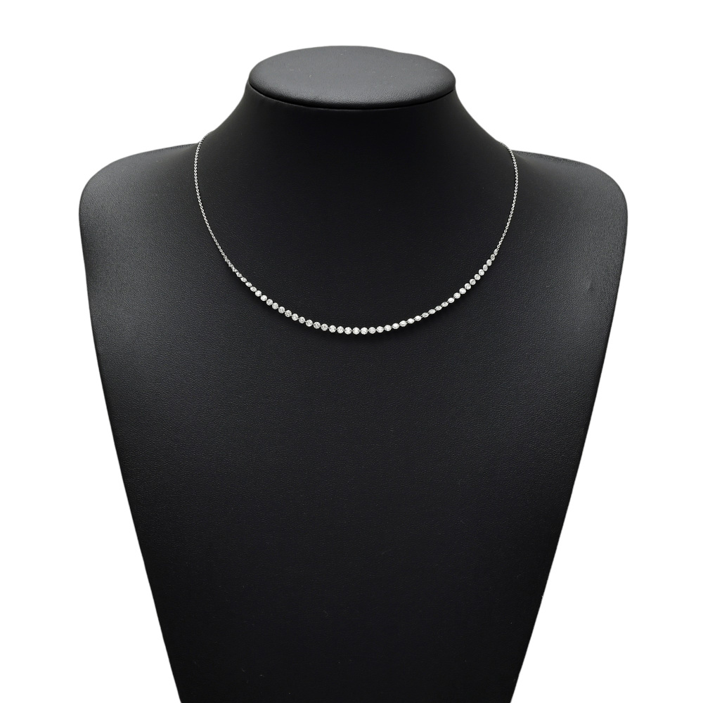 PT850 ダイヤモンド ネックレス J217309 | ユキザキセレクトジュエリー