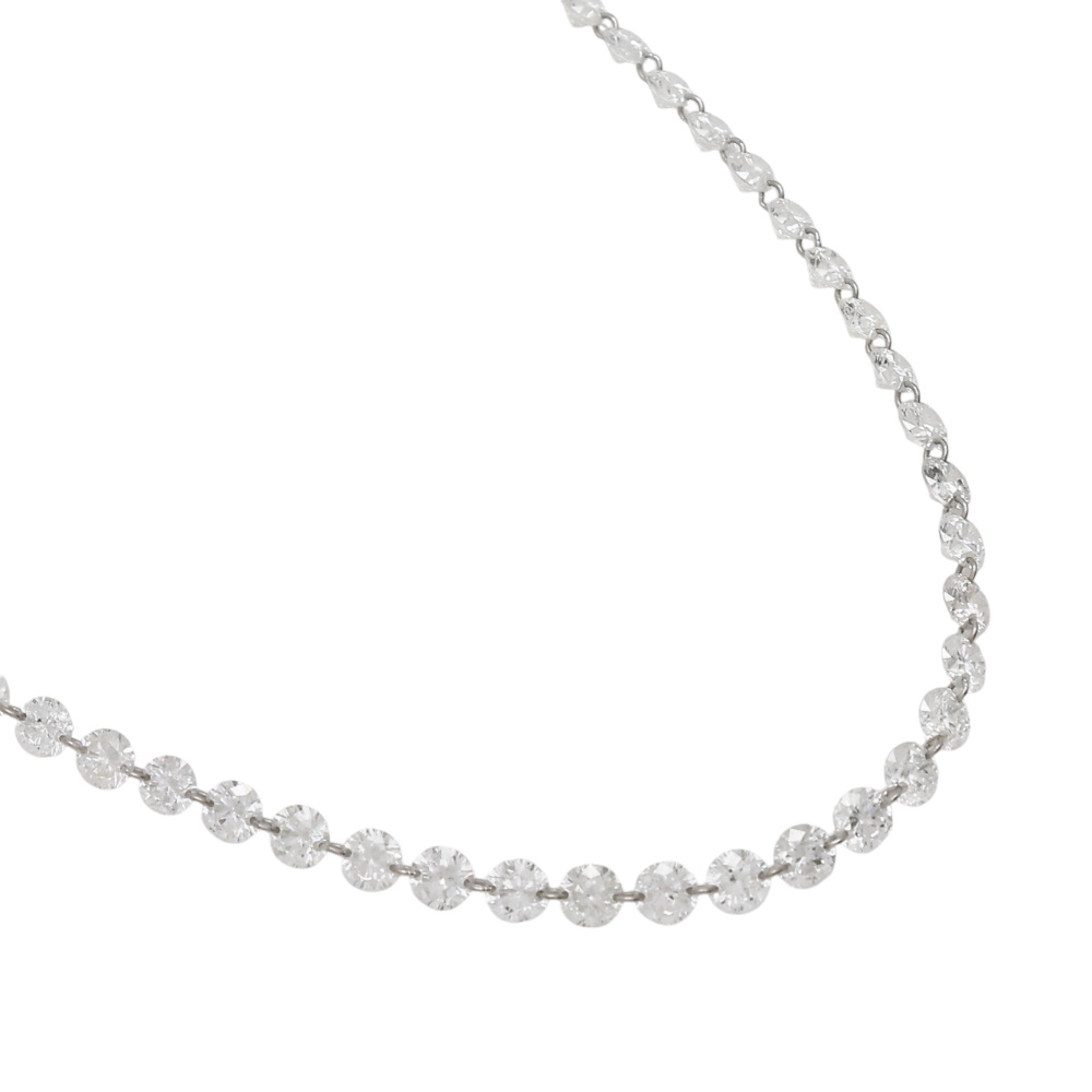 Pt850　ダイヤモンドネックレス PT850 ダイヤモンド ネックレス J217309 | ユキザキセレクトジュエリー