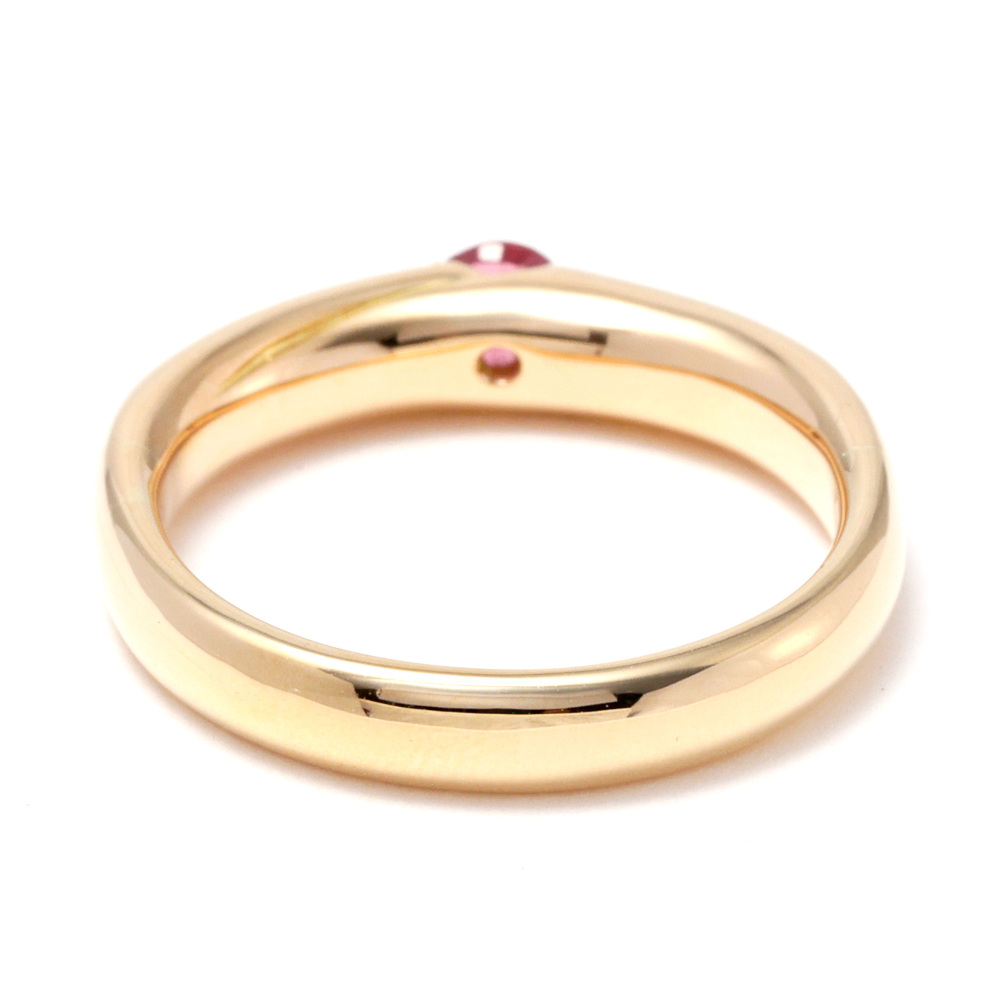 K18イエローゴールド ルビー リング J229585 | ユキザキセレクトジュエリー