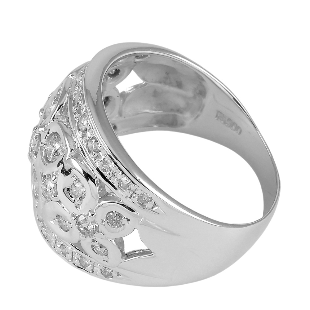 プラチナ900 ダイヤモンド リング J237374 | ユキザキセレクトジュエリー