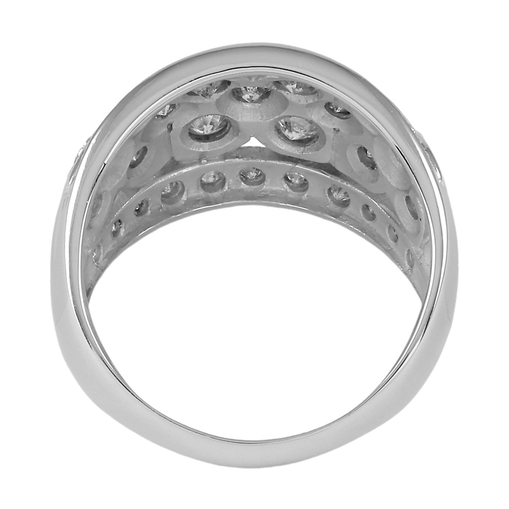 プラチナ900 ダイヤモンド リング J237374 | ユキザキセレクトジュエリー