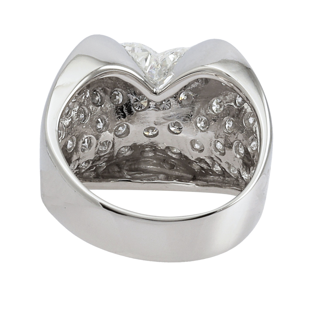 プラチナ900 ダイヤモンド リング J258788 | ユキザキセレクトジュエリー