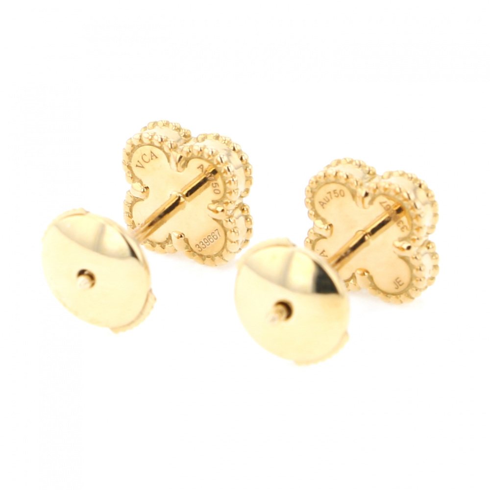 ヴァンクリーフ&アーペル　スウィートアルハンブラピアス　ピアス　美品 ヴァンクリーフ&アーペル スウィートアルハンブラ ピアス : KOMEHYO