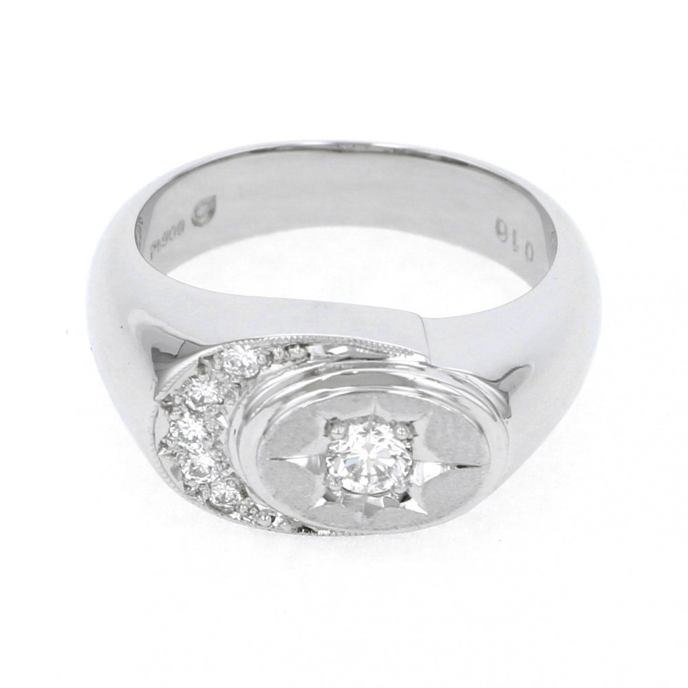 プラチナ900 ダイヤモンド リング J267491 | ユキザキセレクトジュエリー