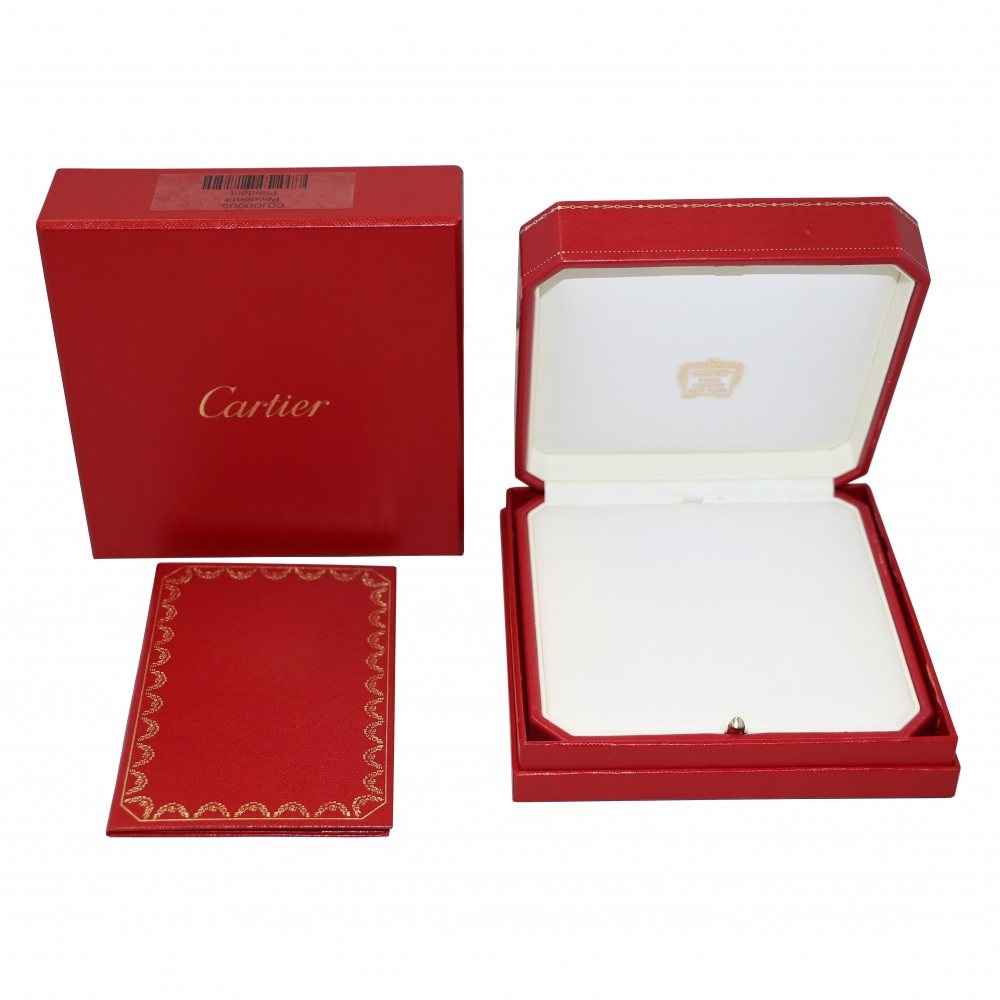 中古] カルティエ ホワイトゴールド フォルチェーン J268705