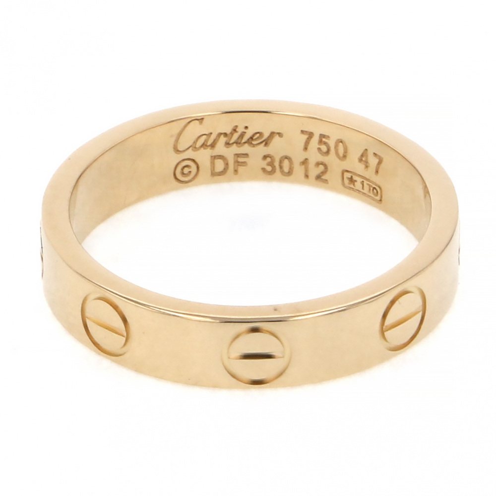中古] カルティエ ラブ ミニ J270334 リング J270334 | ジュエリーの