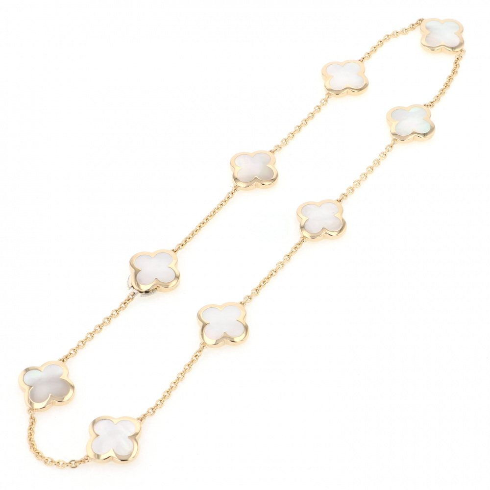 中古] ヴァンクリーフ&アーペル ピュア アルハンブラ ネックレス 9