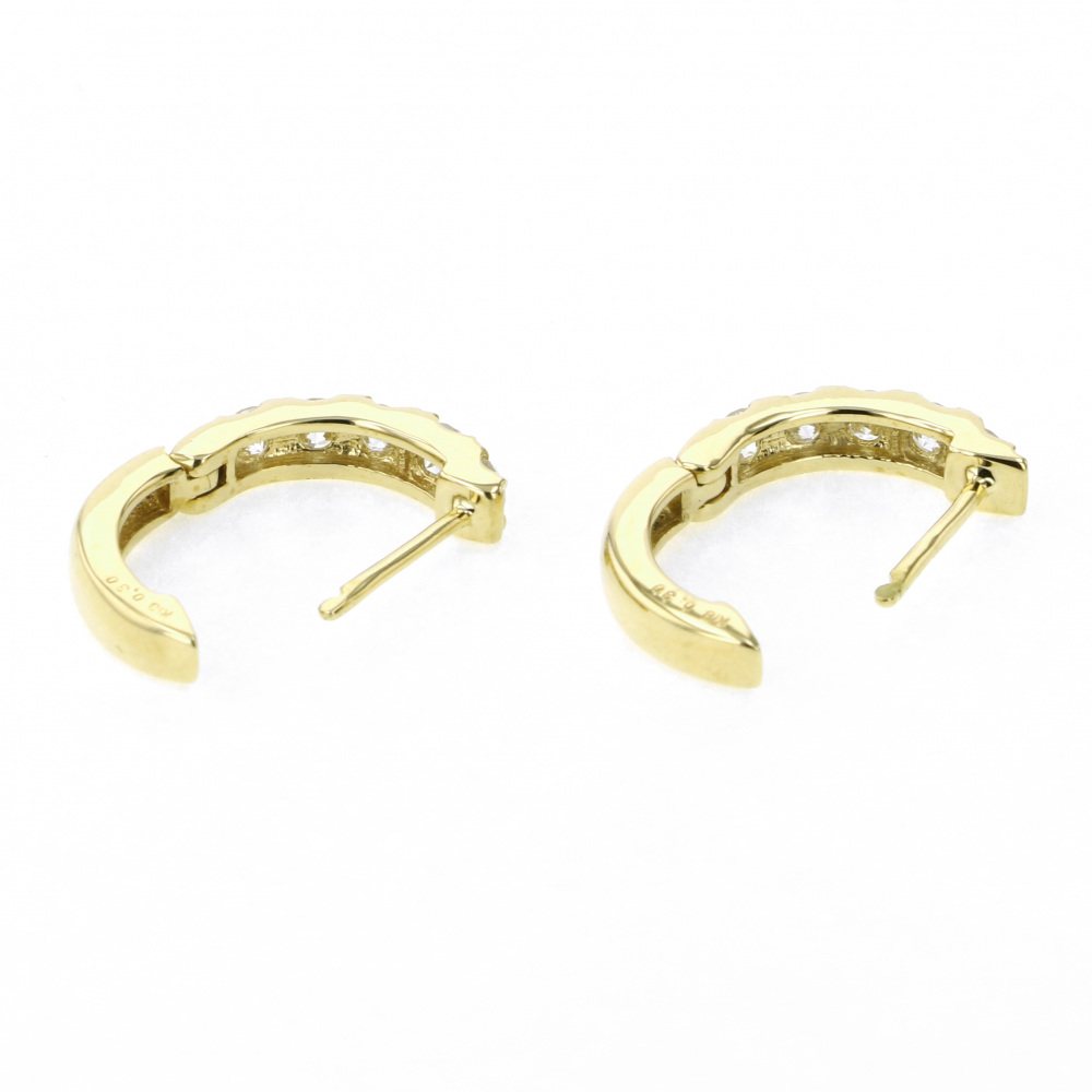 【セール中】ゆきざき ダイヤピアス 18金 0.25カラット 未使用 67426-1.jpg