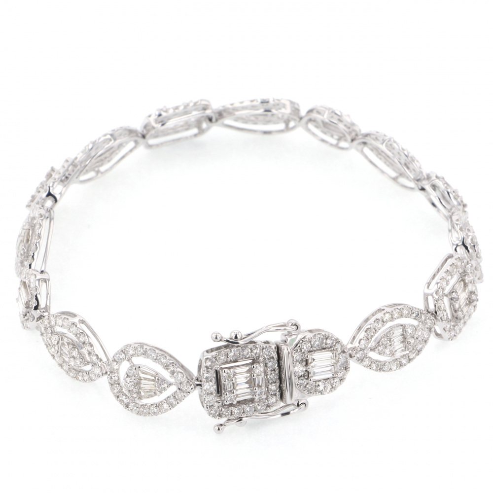 難あり　ゆきざき　プラチナ1ctダイヤモンドブレスレット 難あり ゆきざき プラチナ1ctダイヤモンドブレスレット - メルカリ