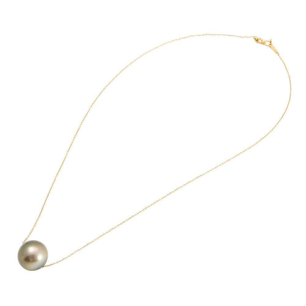 ゴールドパールネックレス 楽天市場】K18YG ゴールド パール ネックレス 大粒 真珠 ゴールデン