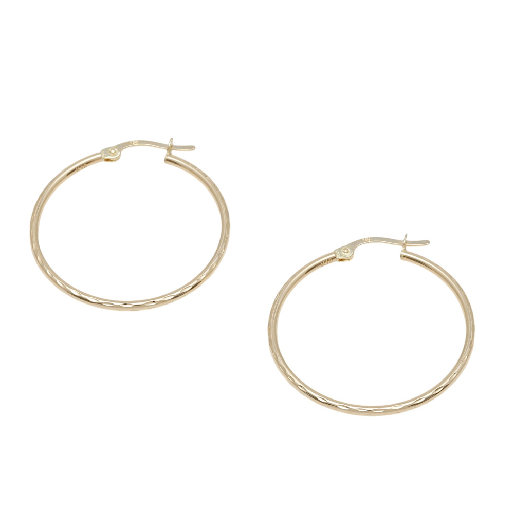 K18イエローゴールド ジガネ ピアス J279319 | ユキザキセレクトジュエリー