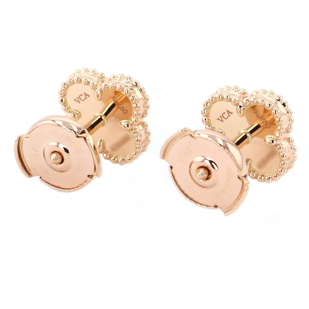 中古] ヴァンクリーフ&アーペル スウィートアルハンブラ カーネリアン