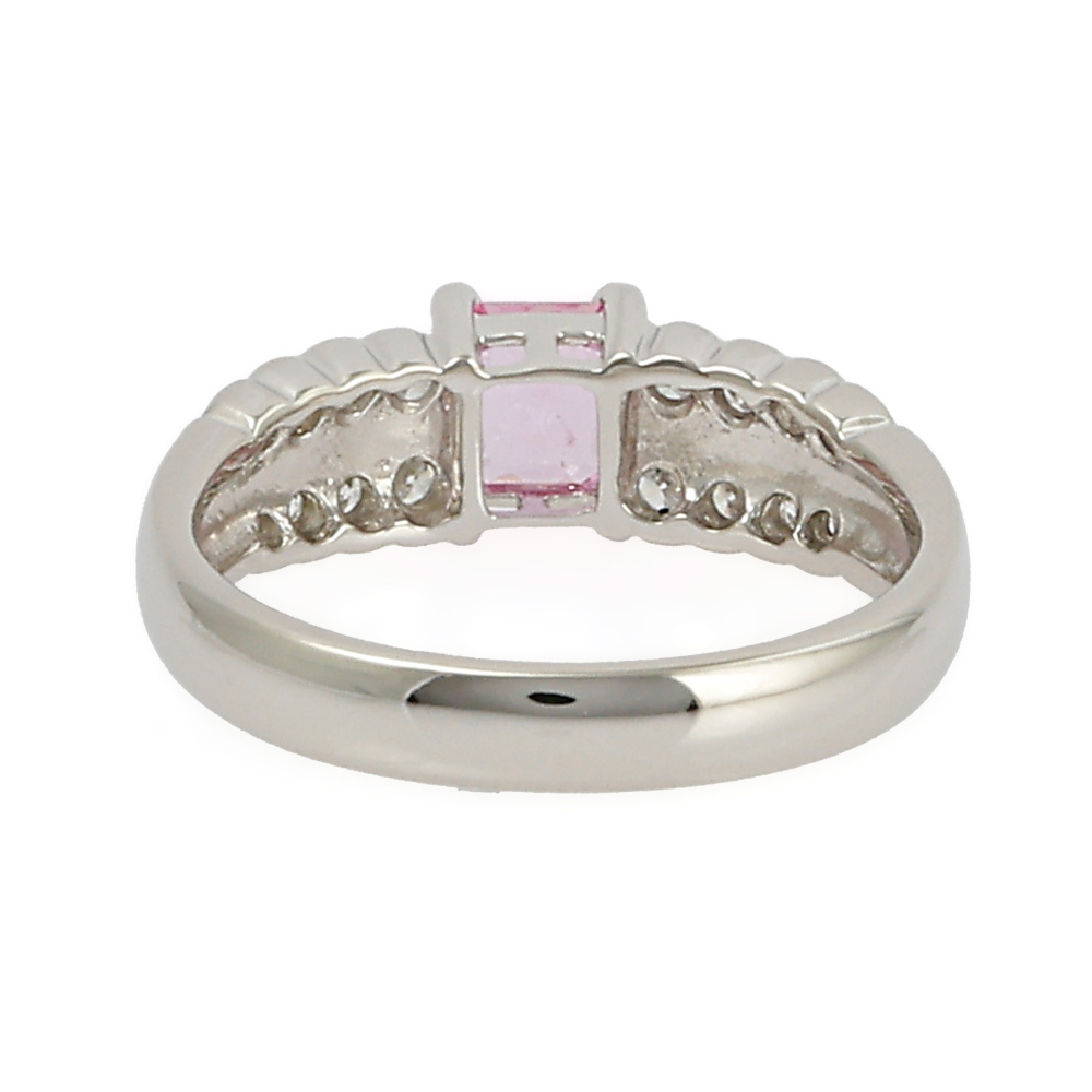 PT900 サファイア ダイヤモンド リング J286932 | ユキザキセレクト